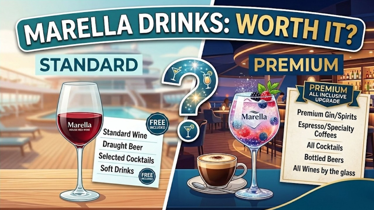 What's REALLY Included? Marella Cruises Drinks Menu Revealed!