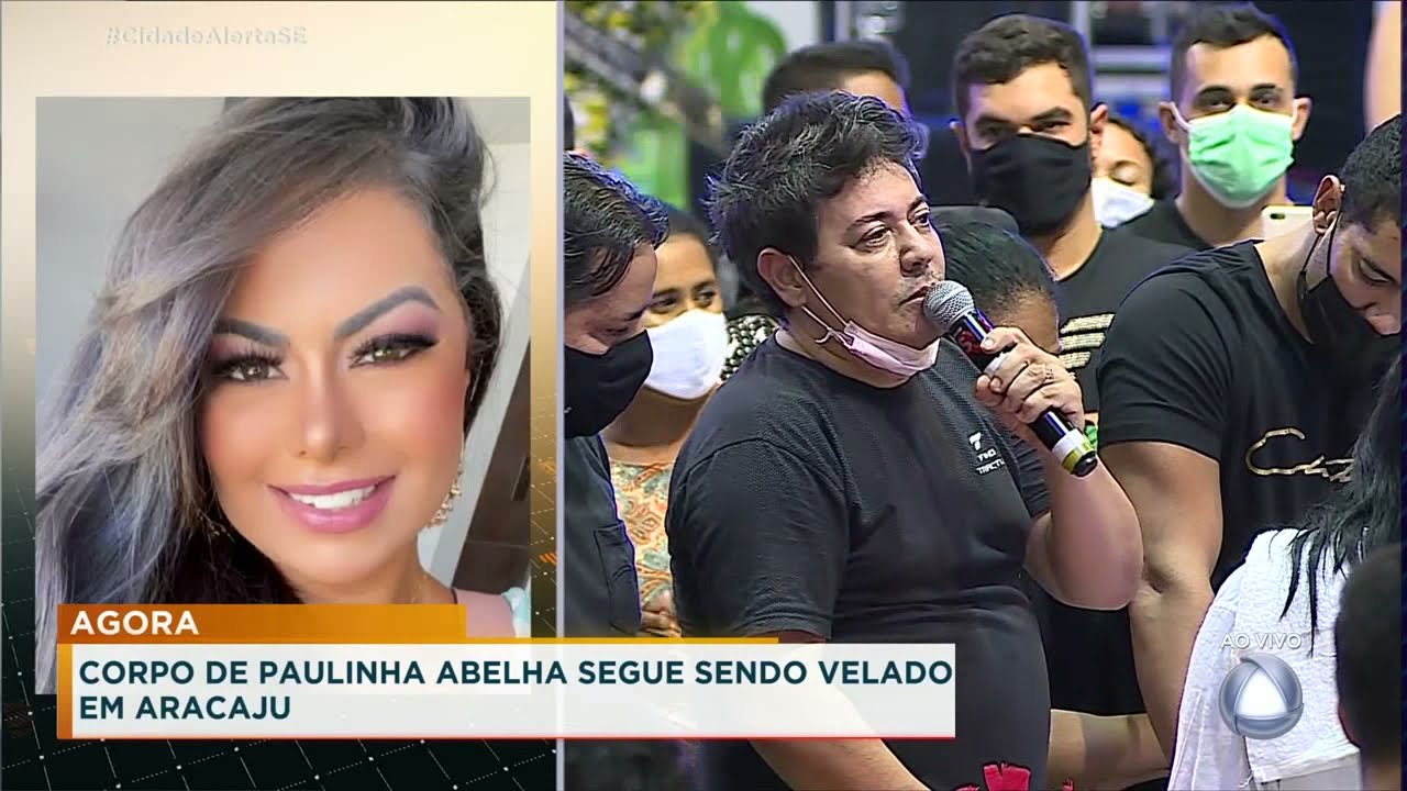 Corpo de Paulinha Abelha é velado no ginásio Constâncio Vieira, em Aracaju  - Cidade Alerta