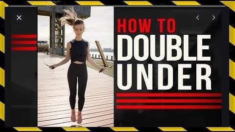Learn The Jump Rope And How to Double Under | Stop tripping on the Rope | Rope Skipping | Get Smart