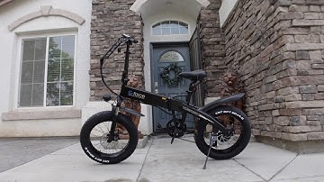 2021 version of G-FORCE T42 Review | Fat Tires Folding Electric Bike