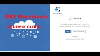 How to use DB2 Warehouse in IBM Bluemix Cloud