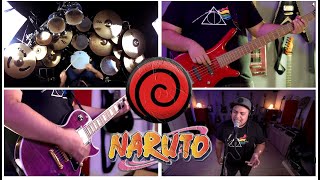 Kin / Chris Chronos | Naruto ED 1 (Rock Ver.)  | WIND - AKEBOSHI | Band Cover (Studio Quality)