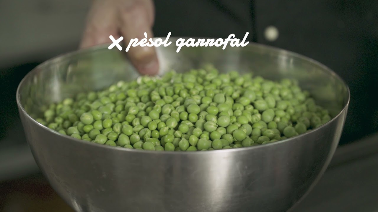 Recepta pèsols ofegats