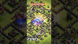 super yeti 😱💀#clashofclans #coc #shorts #viral #th11attackstrategy #superyetiattack #superyeti