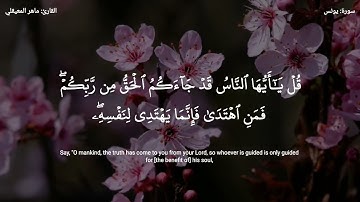 وإن يمسسك الله بضر فلا كاشف له إلا هو | تلاوة خاشعة للشيخ ماهر المعيقلي