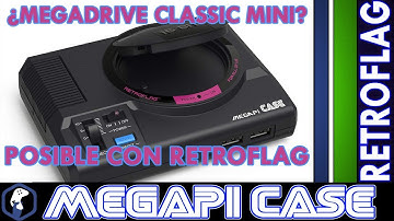 MEGAPI CASE PARA RASPBERRY PIE / MegaDrive Mini Classic / Retroflag