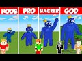 Rainbow friend de noob vs de pro vs hacker minecraft 