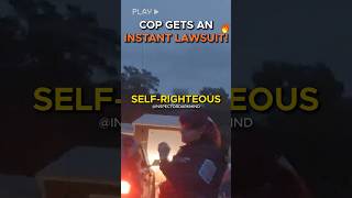 Lawsuit Filed Cop Messes Up Big - She Violates Guys First Amendment & Basic Freedoms And Gets Sued