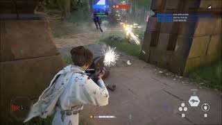 Star Wars Battlefront 2 HvV Team dupes leia to win and gets taught a VALUEABLE lesson