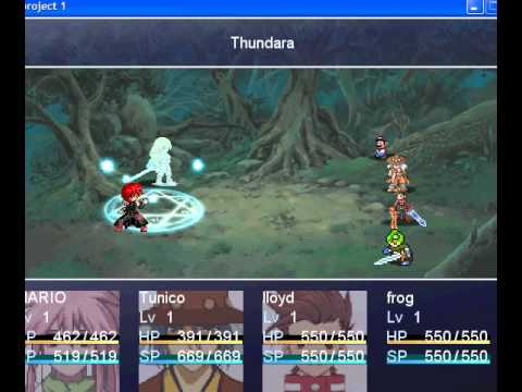 rpg maker xp sidview battle system sprite request - YouTube