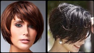 The Best short haircuts // bob haircuts for modern style women 2022-2023