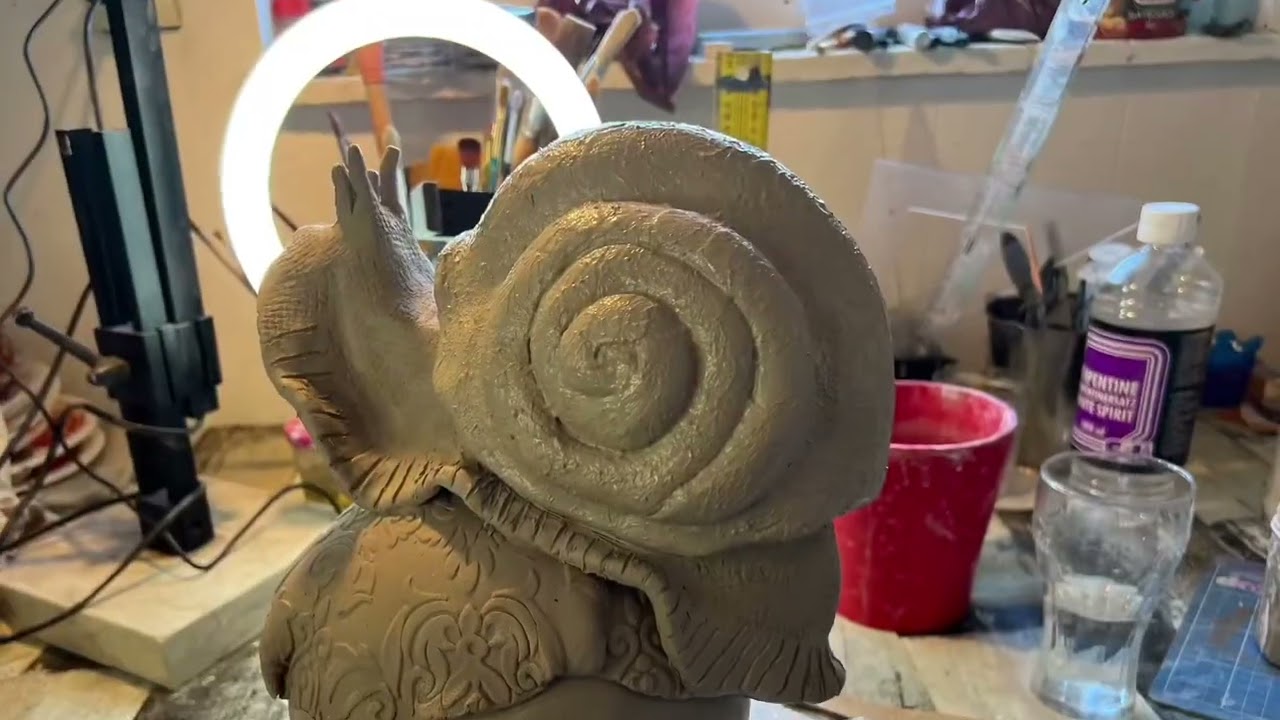 Het maken van mijn slak