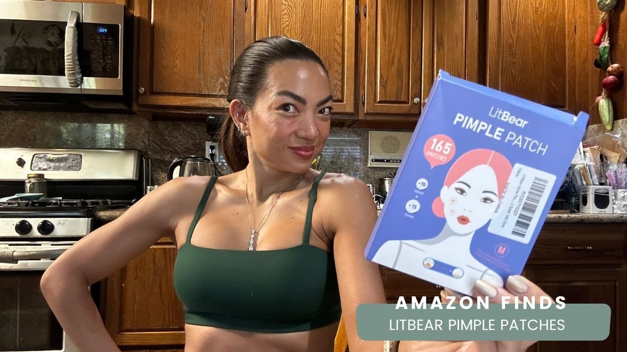 Amazon Find: LitBear Acne Pimple Patch, Strong Adsorption Patches with Salicylic Acid & Tea Tree Oil