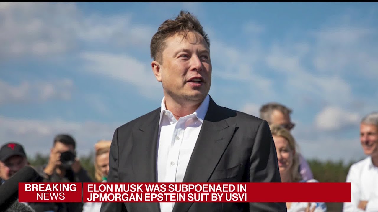 Elon Musk Was Issued Subpoena in JPMorgan Epstein Suit