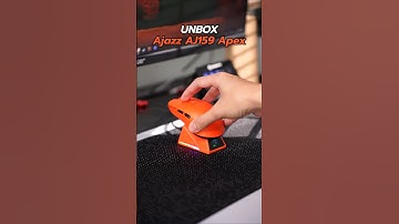 Unboxing Ajazz AJ159 Apex 🟠🖱️#mouse #mousegaming #ajazz #ajazzAJ159Apex #asmrunboxing #unboxing