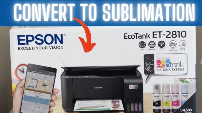How To Convert An Epson EcoTank Printer Into A Sublimation Printer