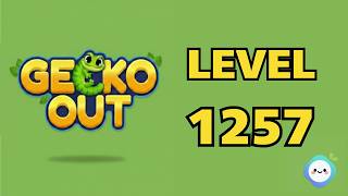 Gecko Out level 1257 Walkthrough & Solution