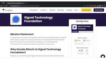 How to Donate Crypto to Charity | The Giving Block