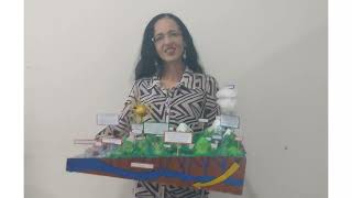 😍HOW TO MAKE A SCHOOL MODEL ABOUT RELIEF AND HYDROGRAPHY