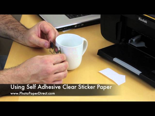 Printable Transparent Adhesive film 