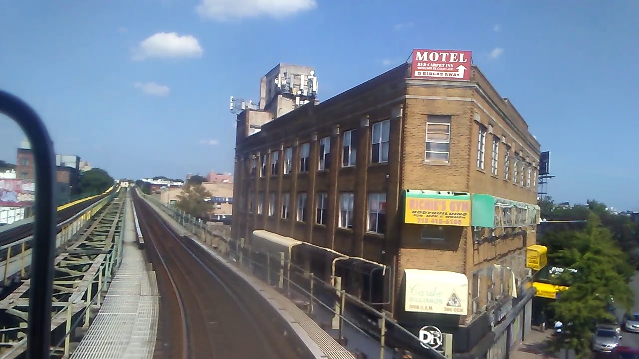 BMT Myrtle Wyckoff Bound R42 (M) Train Ride From Metropolitan Ave to