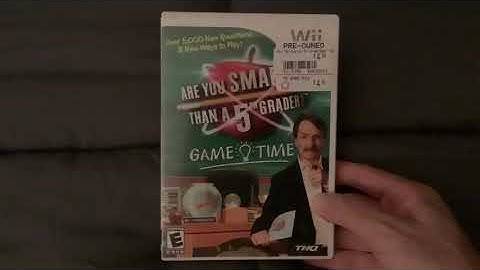 Are You Smarter Than a 5th Grader? Game Time Game Overview