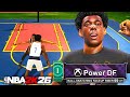 NBA 2K26 First Park Gameplay with the Ultimate Stretch Big Build 🎮