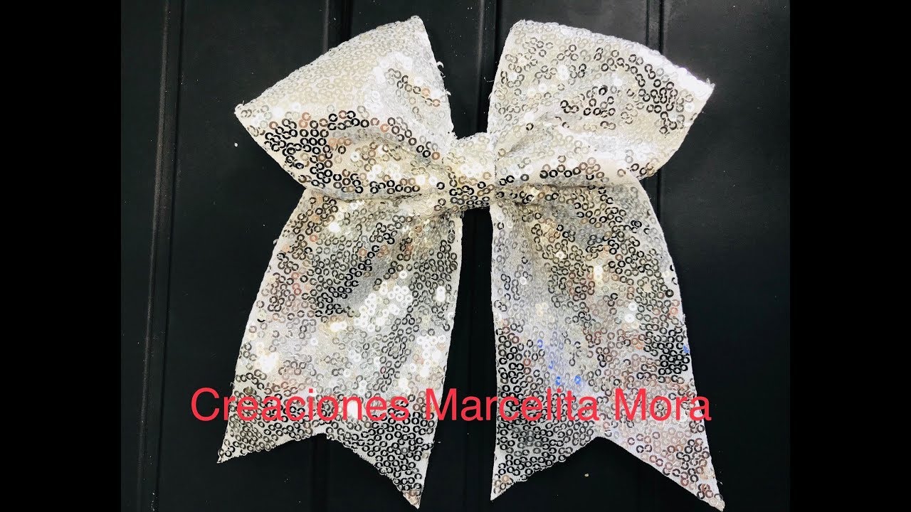 Como Hacer un CHEER  BOW  ( Mono Estilo Porrista )