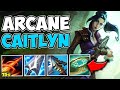 ARCANE CAITLYN HAS ONLY A 15 SECOND ULT CD?! (SNIPE EVERYONE) - League of Legends