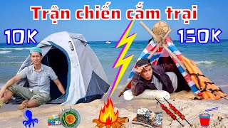 Trận Chiến Cắm Trại Trên Bãi Biển - Cắm Trại Với 10k vs 150k