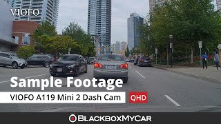 VIOFO A119 Mini 2 2K QHD Dash Cam | Sample Footage | BlackboxMyCar