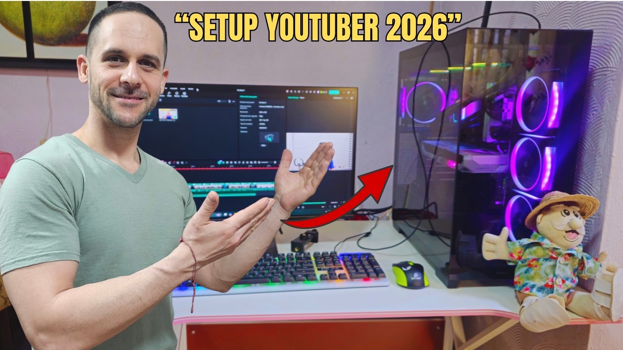 Mi Setup de YouTuber 2026 | PC Gamer para Crear Contenido - YouTube