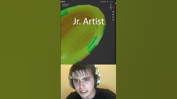 Jr vs Sr Artist:  Select by Material #blendertutorial #blender #blendercommunity #blender3d #b3d