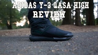 Y-3 Qasa High Black Review + On Feet (adidas)