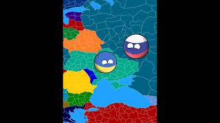 Polska W Azji I Upadek Ukrainy polska ukraina rosja countryballs