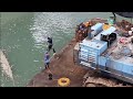 2026.07.23 淡江大橋 主橋塔圍堰 潛水夫下水切割施工  概況 空拍 直播