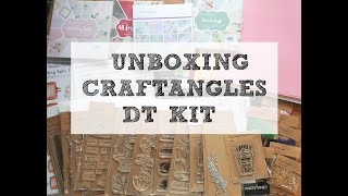 CrafTangles DT kit Unboxing
