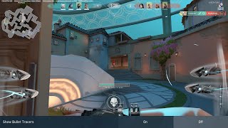TURN OFF BULLET TRACERS FOR CLEAN AIM