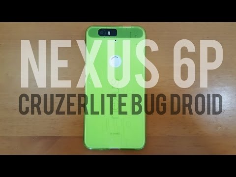 Cruzerlite Bug Droid Case for the Huawei Nexus 6P