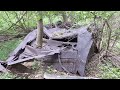 Abandoned Car and Buildings in the woods. I explore the Uplands Reserve and Morales Nature Preserve