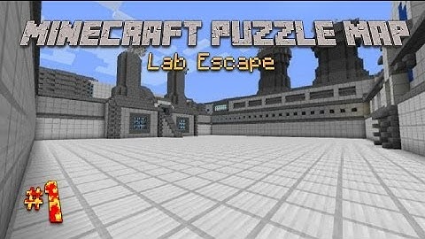 Minecraft Puzzle Map: Lab Escape: EP 1: The Frustration begins