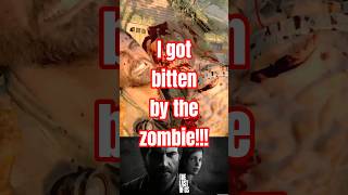 I got bitten by the zombie! #zombie #pcgaming #games #bite #thelastofus #panic #horror #horrorgaming