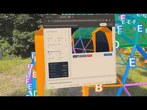 Build a Geodesic Dome Easily! | Advanced 3D Dome Calculator & Blueprint Generator