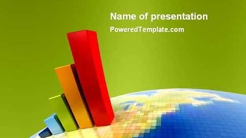 Economic Indexes PowerPoint Template by PoweredTemplate.com