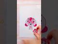 🌈Sprunki Catch Teenieping Sticker Book Decorating #sprunki #sticker #shorts
