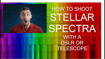 YOU can capture the spectra of stars!