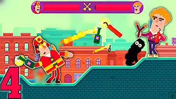 bowmasters 🪓- Gameplay Walkthrough Part 4 - (iOS, Android) - Vax Gaming 🎮