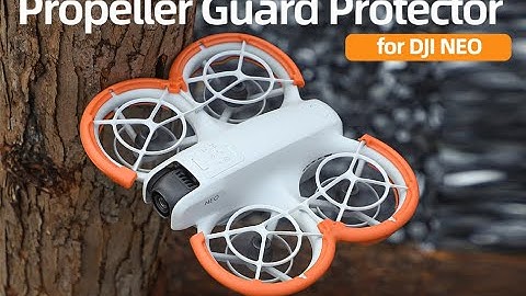 Installing Propeller Guards on the DJI Neo Drone TEST AND WEIGHT