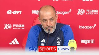 Nuno Espirito Santo reacts to Howard Webb admitting Nottingham Forest deserved a penalty