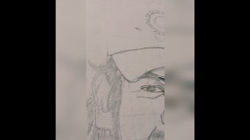 𝐌𝐒 𝐃𝐡𝐨𝐧𝐢💛🦁||𝐎𝐮𝐭𝐥𝐢𝐧𝐞 𝐝𝐫𝐚𝐰𝐢𝐧𝐠 (𝐆𝐫𝐢𝐝 𝐦𝐞𝐭𝐡𝐨𝐝)🫶